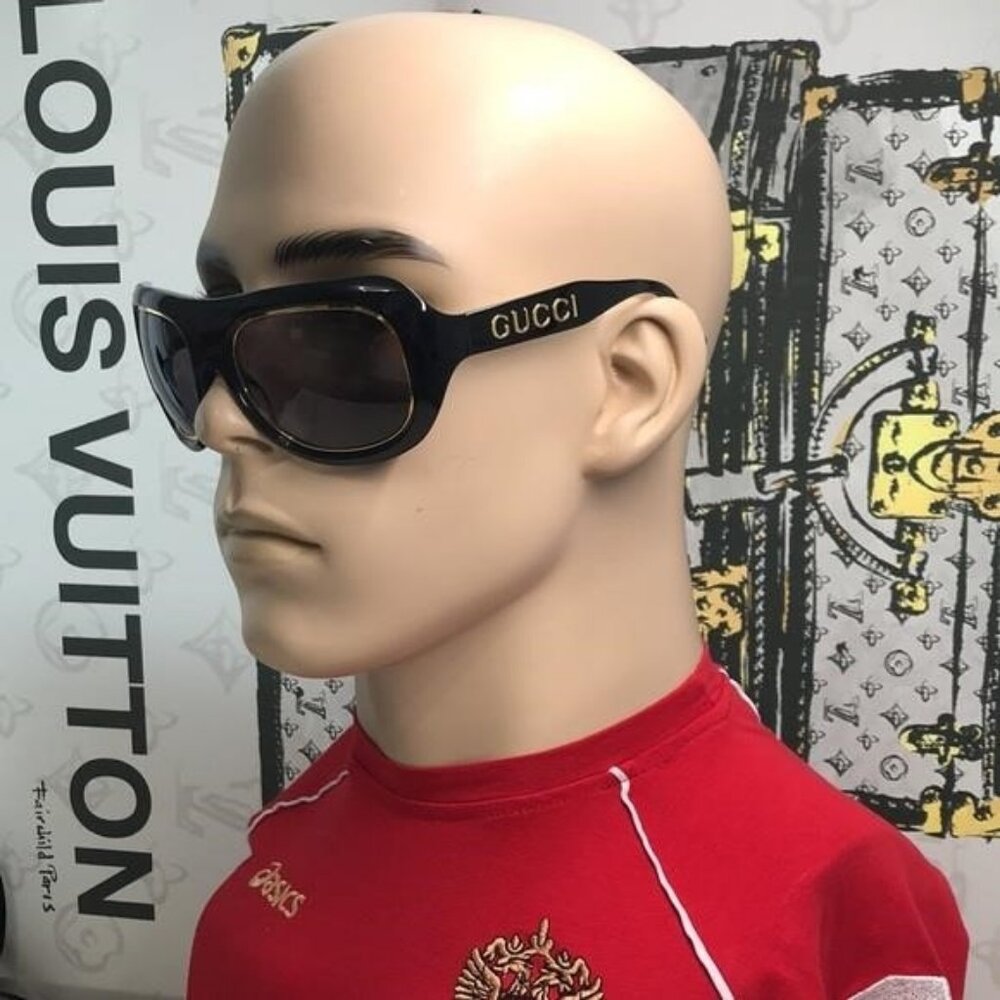 Luxury New Authentic Gucci GG1108S 001 Aviator Sunglasses ✨